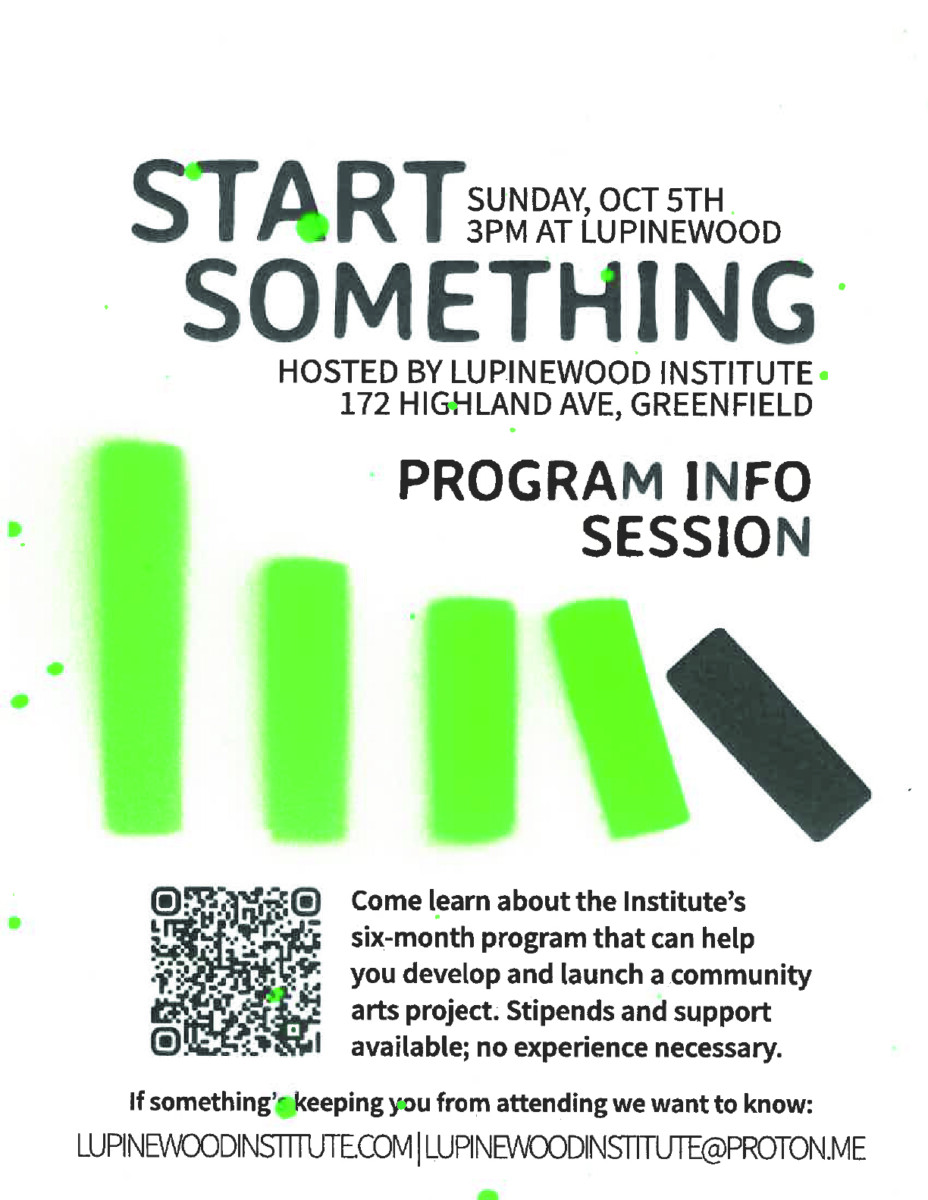 Institute news: Start Something info session